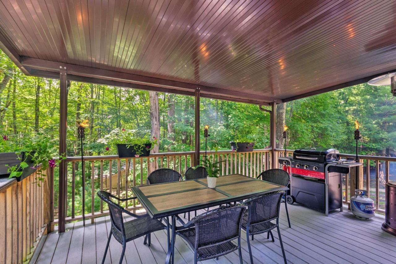Beech Mountain Home With Covered Deck, Near Skiing! 외부 사진