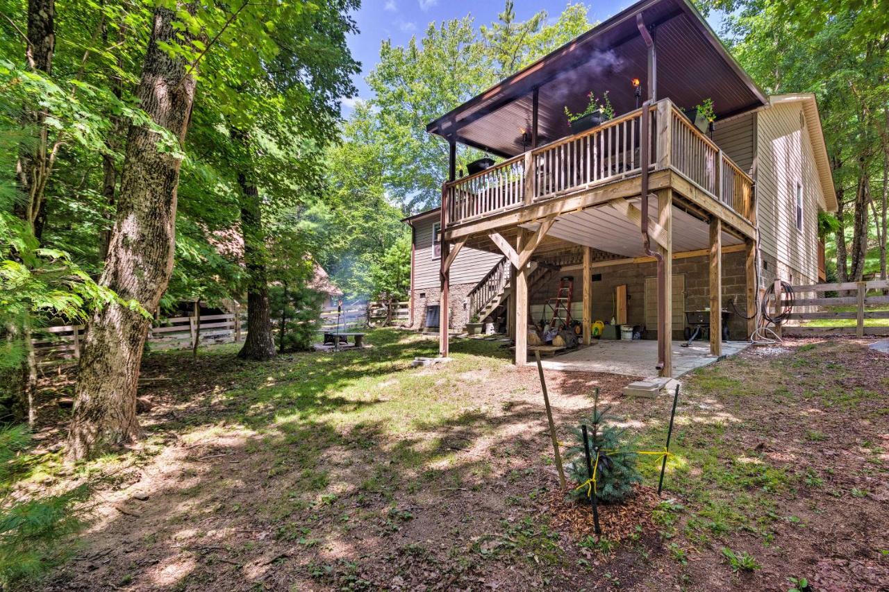 Beech Mountain Home With Covered Deck, Near Skiing! 외부 사진